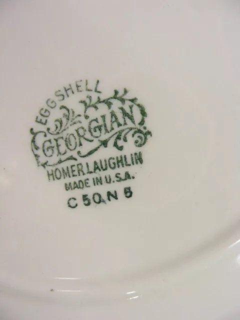 Vintage Homer Laughlin Countess Eggshell Georgian 13" Oval Platter 10b 3