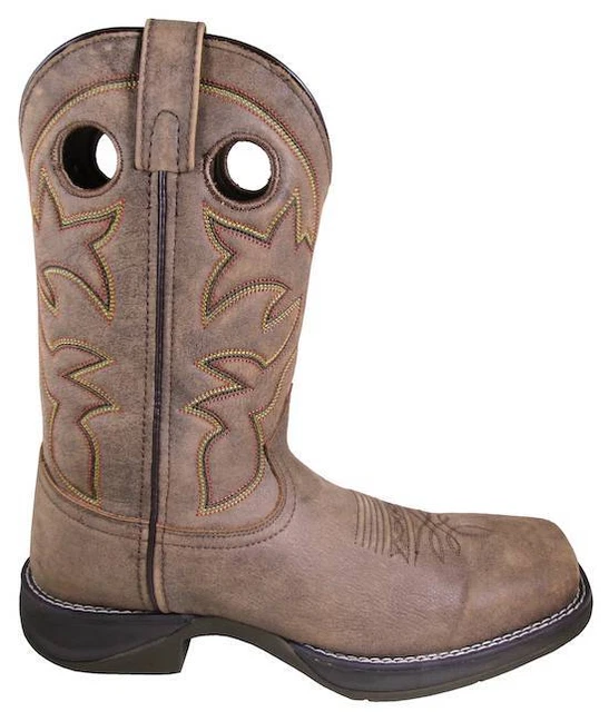 Smoky Mountain Men's Denver Western Boot - Genuine Leather, Rubber Sole, Western Toe & Heel For Work Or Style - View #9