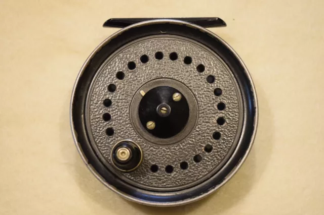 JW YOUNG BEAUDEX Fly Reel 3 1/2 with One Pfoot and Original Reel