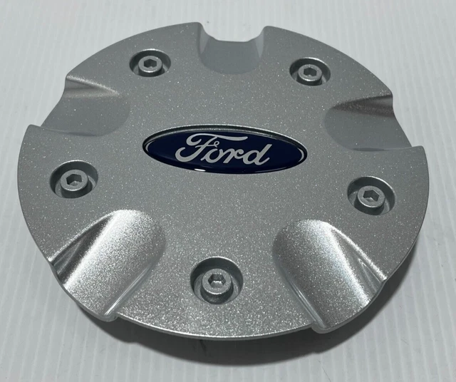 GENUINE FORD FIESTA/FOCUS Zetec Alloy Wheel Centre Cap in Silver