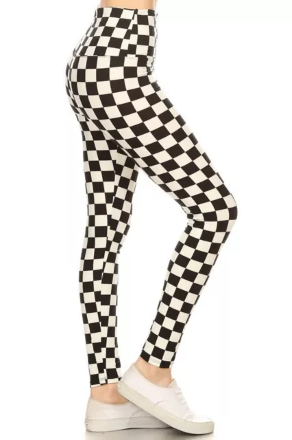 Buttery Soft High Waist Leggings Many patterns, regular & + sizes available!! 3