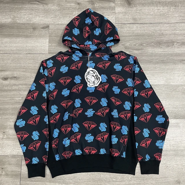 BILLIONAIRE BOYS CLUB diamonds and dollars Hoodie Made In Japan Size Medium New 150.00 PicClick