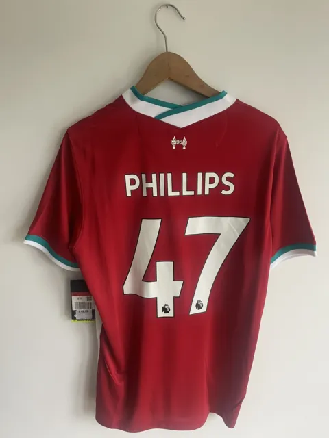 Liverpool 20/21 Nike Home Football Shirt - PHILLIPS 47 - Size Large - BNWT