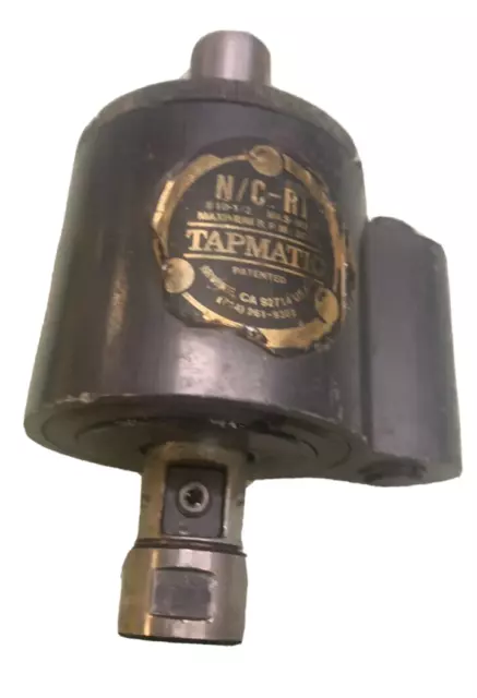 Used Tapmatic Cat40 Reversing Tapping Head N/C-R1 #10 To 1/2"