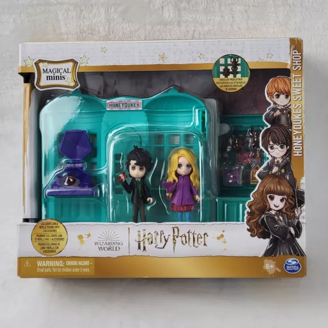 Harry Potter-Wizarding World-Magical Minis-HoneyDukes Sweet Shop Set New Toys