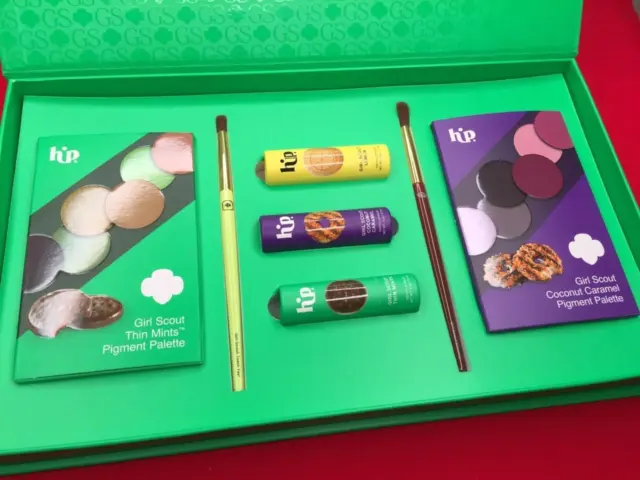 HIPDOT Girl Scout Cookies Complete Makeup Collection Set Limited Edn NEW in Box!