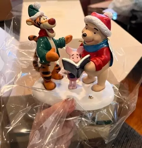 NIB Rare Retired 2001 Pooh & Friends Tigger Piglet Pooh Enesco Disney