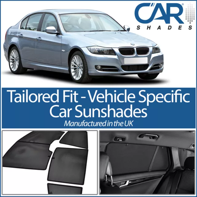 BMW 3 Series 4dr 2005-2012 UV CAR SHADES WINDOW SUN BLINDS PRIVACY GLASS TINT