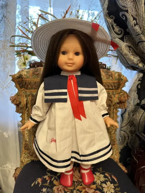 Gotz Puppe Doll 18” Brunette German