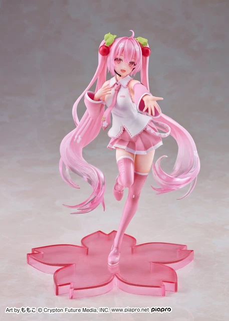Taito Kuji Sakura Miku B Prize Figure Hatsune Anime Toy 8-in