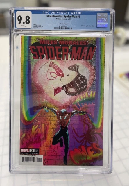 Miles Morales: Spider-Man #3 CGC 9.8 Marvel Comic 2023 Su Graffiti Variant Cover