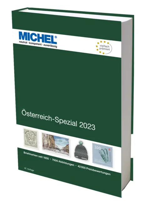 MICHEL Briefmarken Katalog Österreich Spezial 2023 NEU