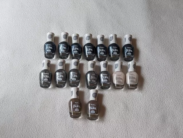 16 Sally Hansen Good Kind Pure Vegan Nail Polish Wholesale Bulk Random Lot #1