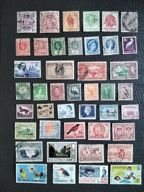 British Colonies  - commonwealth Used Stamps