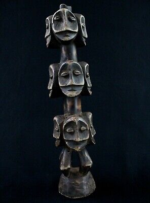 Art African tribal - Statue Lega Kimatwematwe Chief Customary Law King - DRC - 3