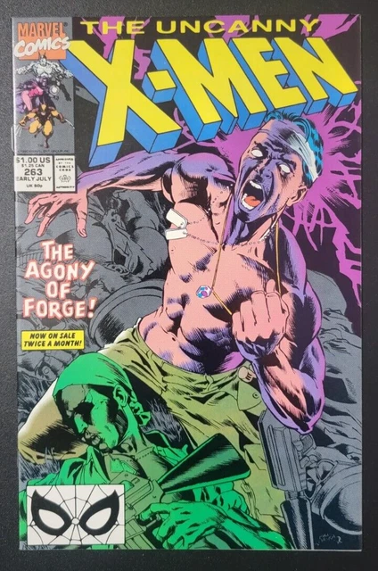 Uncanny X-Men #263 Direct Edition 1990 Marvel Comics