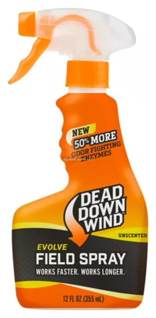 Dead Down Wind Evolve Champ Spray – 355ml, non Parfumée, à Large Spectre,