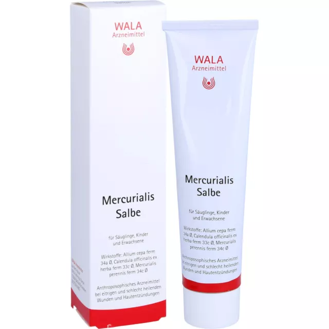 WALA Mercurialis Salbe bei eitrigen und schlecht heile, 100 g Salbe 1448323 3