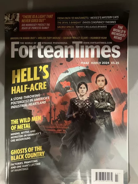 Fortean Times magazine March 2024 Hell's Half-acre + The Wild Men of Metal