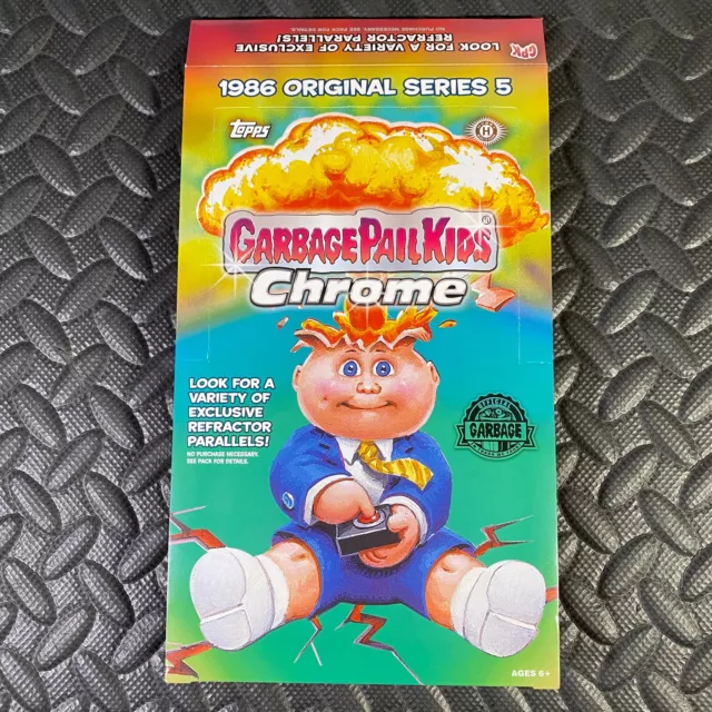 Garbage Pail Kids 2022 Chrome 5Th Series 5 Empty Hobby Display Box Topps