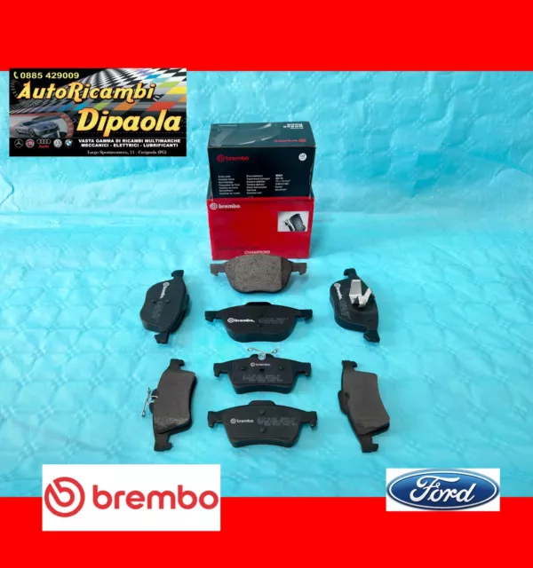 Kit Pastiglie Pattini Freno Brembo Anteriori Posteriori Ford Focus Ii Iii C-Max