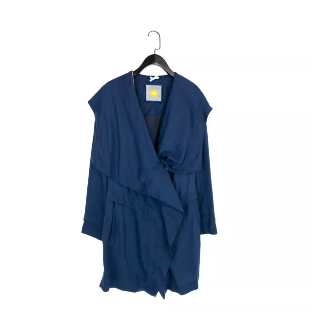 HUGO BOSS ORANGE Navy Blue Lightweight Casual Parka Style Overcoat