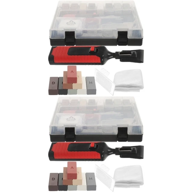 2x espátula de suelo laminado relleno de baldosas reparación de fregaderos de porcelana