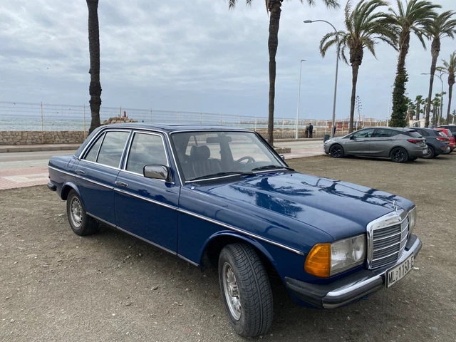 Mercedes Benz W 123 240 D Techo + Bola Remolque + Libro de Servicio