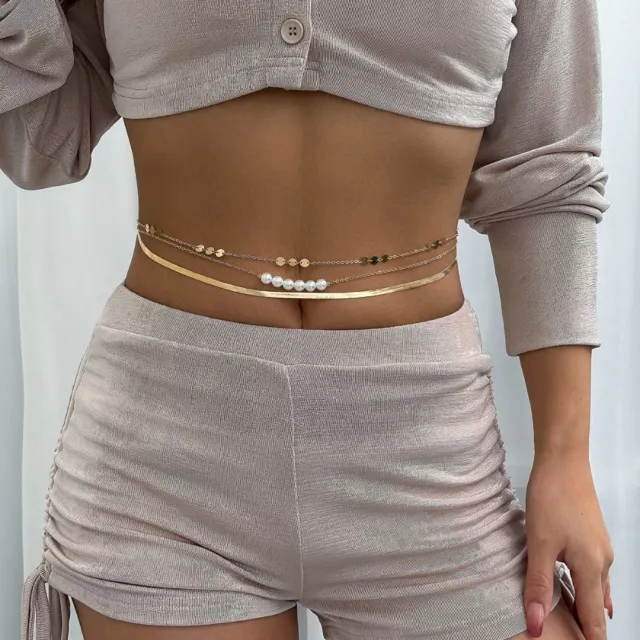 Body Jewelry Belly Chain Bohemian Style Body Chain Jewelry  Women