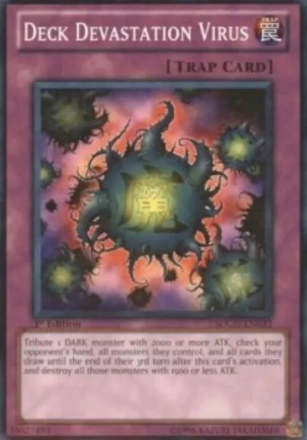 Yugioh-Deck Devastation Virus-Common-1st Edition-SDGU EN033 (LP)