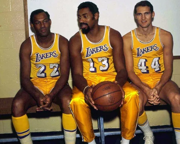 NBA on TNT on X: The @Lakers honor the late Elgin Baylor with their custom  City jerseys ✊  / X
