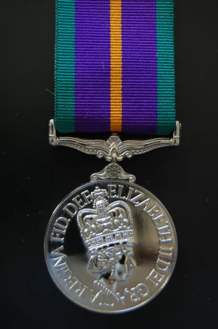 (Silver) Accumulated Campaign Service Medal.