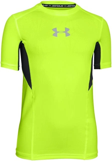 Under armour Bambini Ragazzi Coolswitch Maniche Corte T, Fuel Verde, x-Small / 7