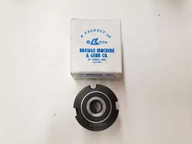 Brewer Machine & Gear Co. Ball Bearing Tapered Idler Bushing 1615-B, 1.5" OAL