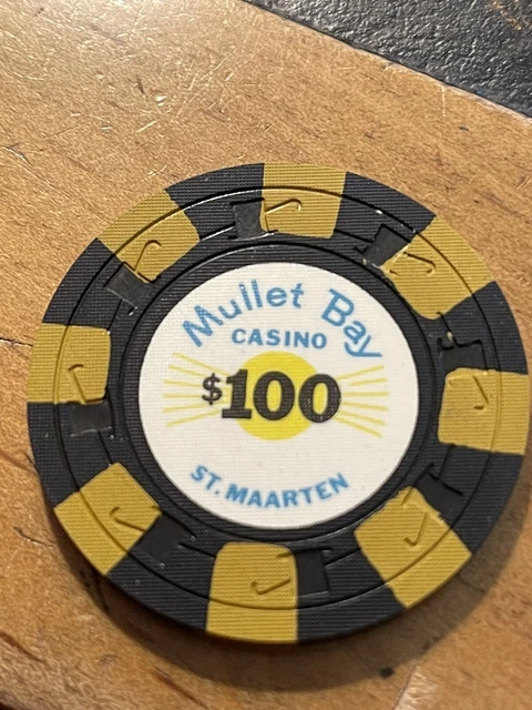 $100 Mullet Bay Casino St Maarten Casino Chip