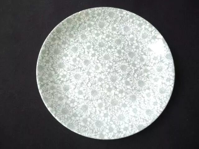 vintage retro crown Lynn kelston ceramics springtime salad entree plate NZ