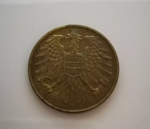 Österreich Zweite Republik 20 Groschen 1951 polierte Platte
