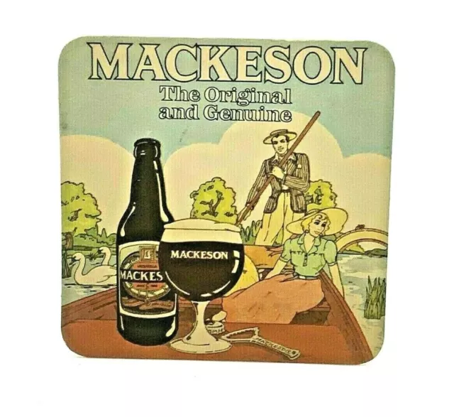 Beer Mat Mackeson & Co Original And Genuine 1978