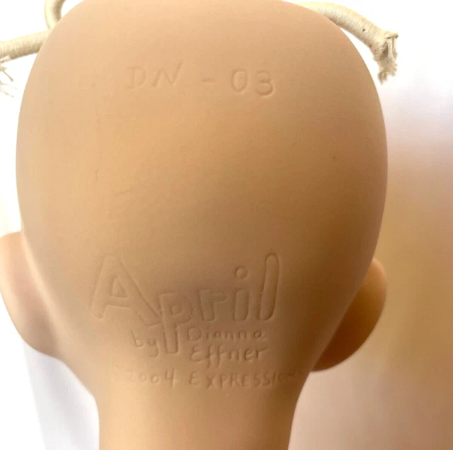18" APRIL Paintable Porcelain ABC Doll-Sculpt by Dianna Effner 3