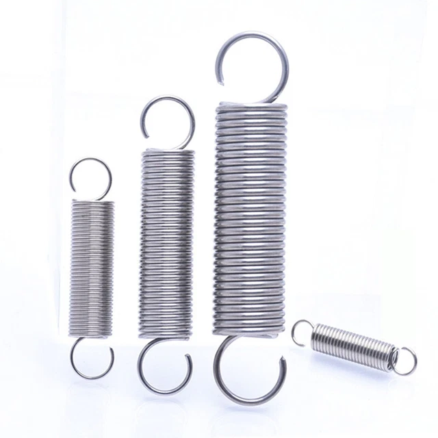 0.7mm Wire Dia Expansion Tension Extension Spring 5/6mm OD 304 Stainless Steel