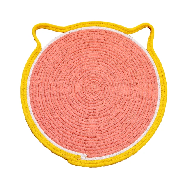 Tabla rascadora de gato de 50 cm acogedora tabla rascadora táctil resistente a arañazos pata de gato