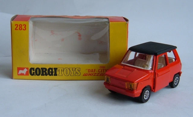 CORGI TOYS WHIZZWHEELS OSI DAF City Car - Red & Black (283) EUR 21,60