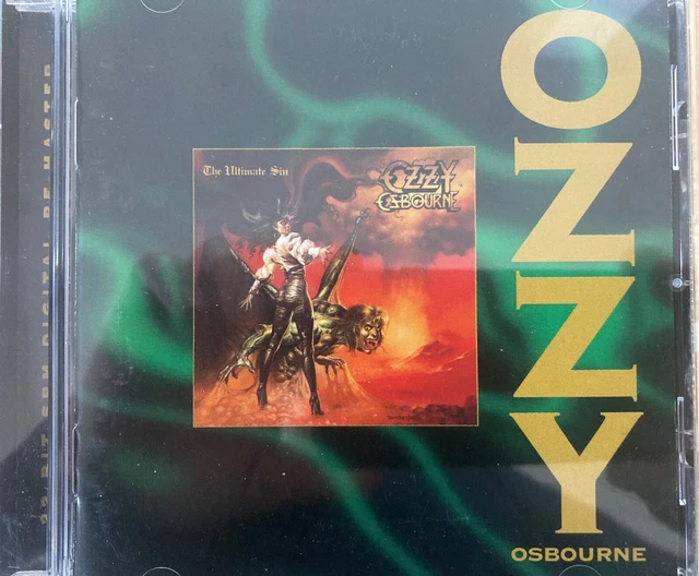 ozzy osbourne the ultimate sin cd