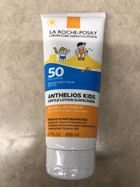 La Roche Posay Anthelios Kids Gentle Lotion Sunscreen SPF 50 6.7 fl oz Exp. 2024