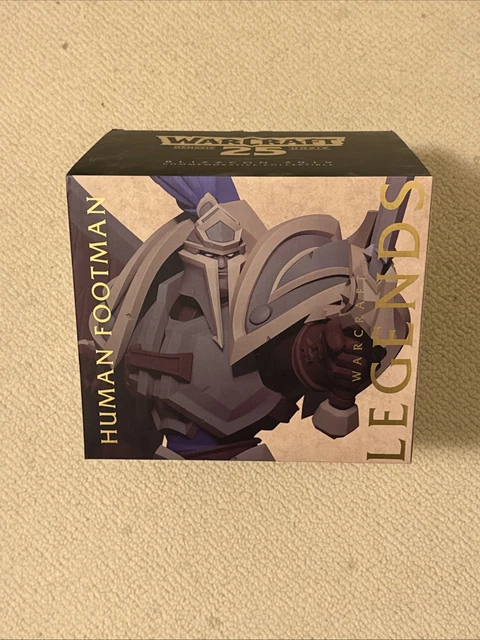 WARCRAFT HUMAN FOOTMAN Statue Blizzcon 2019 Legends Collectible