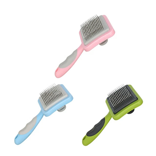 Cat Brush Dog Comb Pet Hair Removal Shedding Hair Cleaner Grooming Brushes FS2#