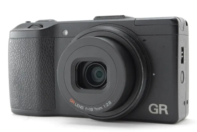 [NEAR MINT] Ricoh GR 16.2MP APS-C Compact Digital Camera Black From JAPAN 2