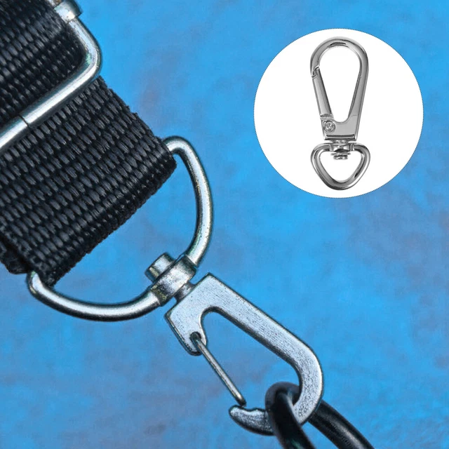 10 PCS Bag Keychain DIY Snap Hook Claw Clasp Lobster Ornaments Hooks Mini