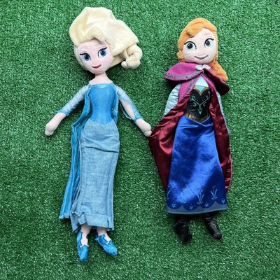 anna elsa soft dolls