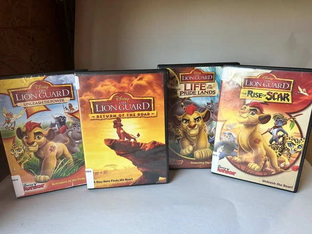 DISNEY’S LION GUARD (4 DVD) Lot £30.29 - PicClick UK